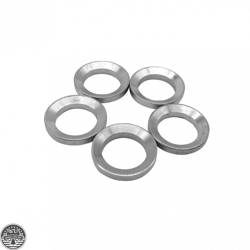 Crush Washer 5 pcs .223 5.56 1/2x28 Muzzle Brake Stainless Steel USA